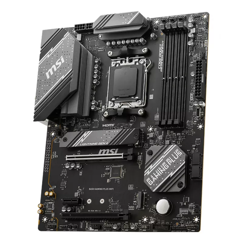MSI B650 GAMING PLUS WIFI Motherboard AMD B650 Sockel AM5 ATX