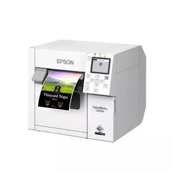 Epson CW-C4000e (bk) Etikettendrucker Tintenstrahl Farbe 1200 x 1200 DPI 102 mm/s Kabelgebunden