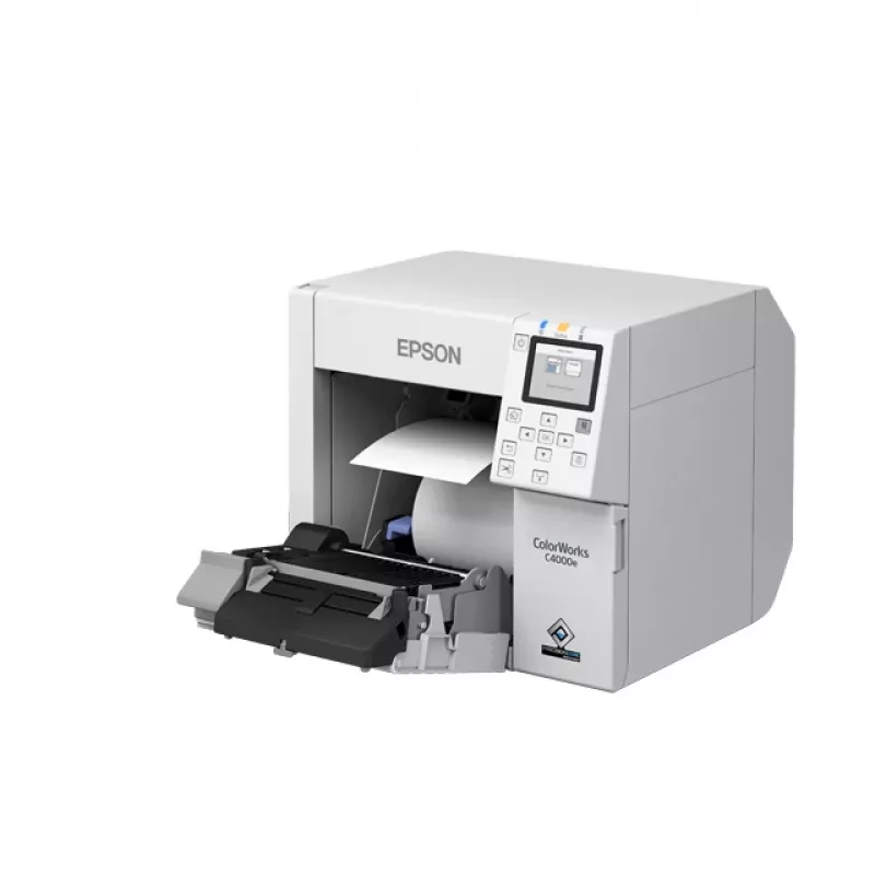 Epson CW-C4000e (bk) Etikettendrucker Tintenstrahl Farbe 1200 x 1200 DPI 102 mm/s Kabelgebunden