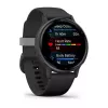 Smartwatch GARMIN Vivoactive 5 Schwarz — 42-mm-Gehäuse, AMOLED 1,2 Zoll, GPS/GLONASS/Galileo, 5 ATM, optischer HF, SpO2, 11 Tage Akkulaufzeit