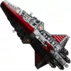 LEGO Star Wars Republic Venator Class Attack Cruiser 75367 — Bausatz, 5.374 Teile, 320 mm × 1.090 mm × 540 mm, 2 Minifiguren, Alter 18+