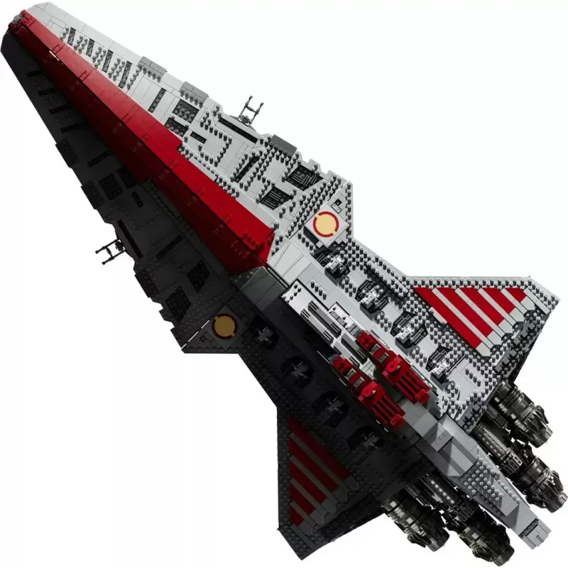LEGO Star Wars Republic Venator Class Attack Cruiser 75367 — Bausatz, 5.374 Teile, 320 mm × 1.090 mm × 540 mm, 2 Minifiguren, Alter 18+