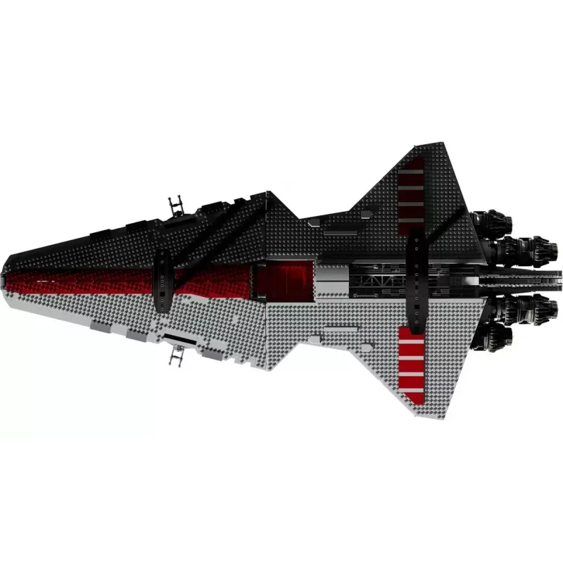 LEGO Star Wars Republic Venator Class Attack Cruiser 75367 — Bausatz, 5.374 Teile, 320 mm × 1.090 mm × 540 mm, 2 Minifiguren, Alter 18+