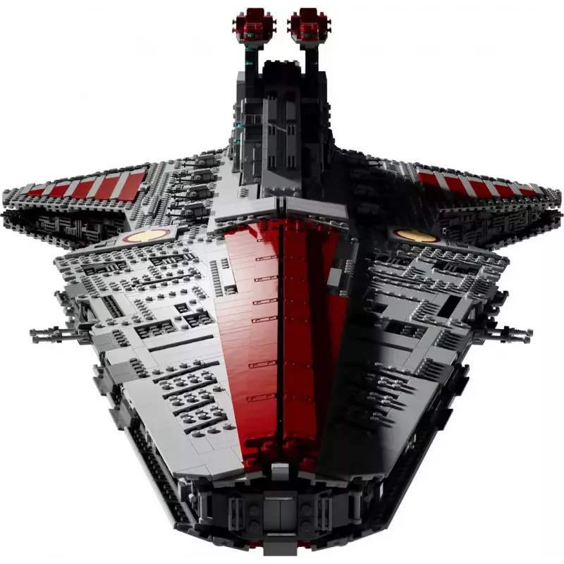 LEGO Star Wars Republic Venator Class Attack Cruiser 75367 — Bausatz, 5.374 Teile, 320 mm × 1.090 mm × 540 mm, 2 Minifiguren, Alter 18+