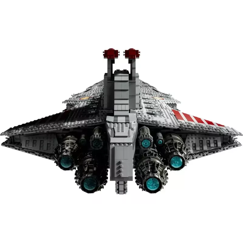 LEGO Star Wars Republic Venator Class Attack Cruiser 75367 — Bausatz, 5.374 Teile, 320 mm × 1.090 mm × 540 mm, 2 Minifiguren, Alter 18+