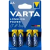 VARTA Batterie Longlife Power Mignon AA LR06 1x4