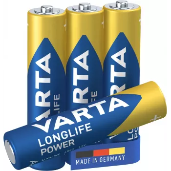VARTA Battery Longlife Power Micro AAA LR03 1x4
