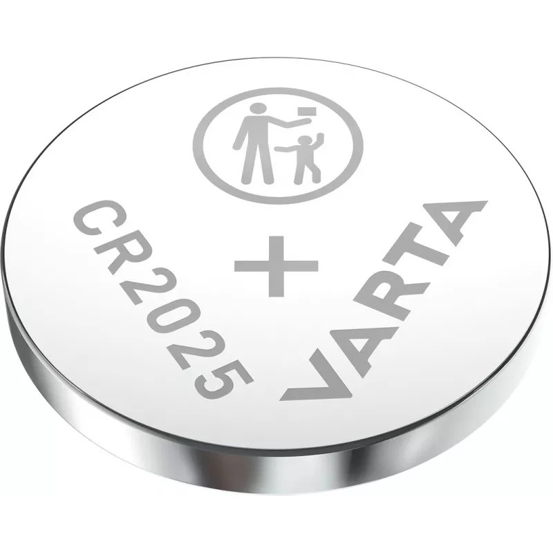 VARTA Batterie Lithium Knopfzelle CR2025 3V 1x2