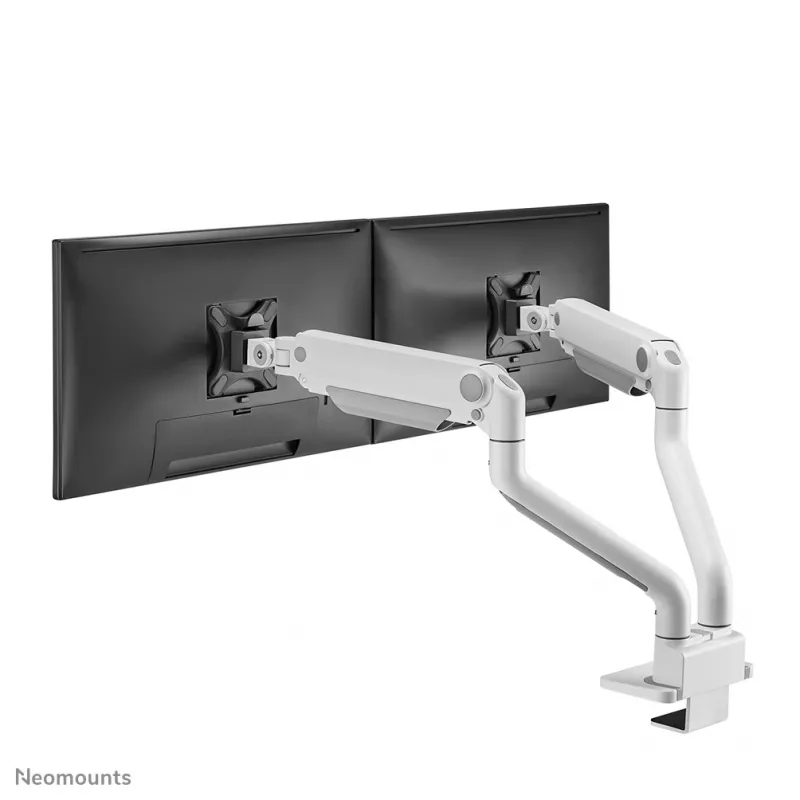 Neomounts DS70S-950WH2 Monitorarm 17-35 Zoll - Gasfeder - Topfix - 180°-Stopp