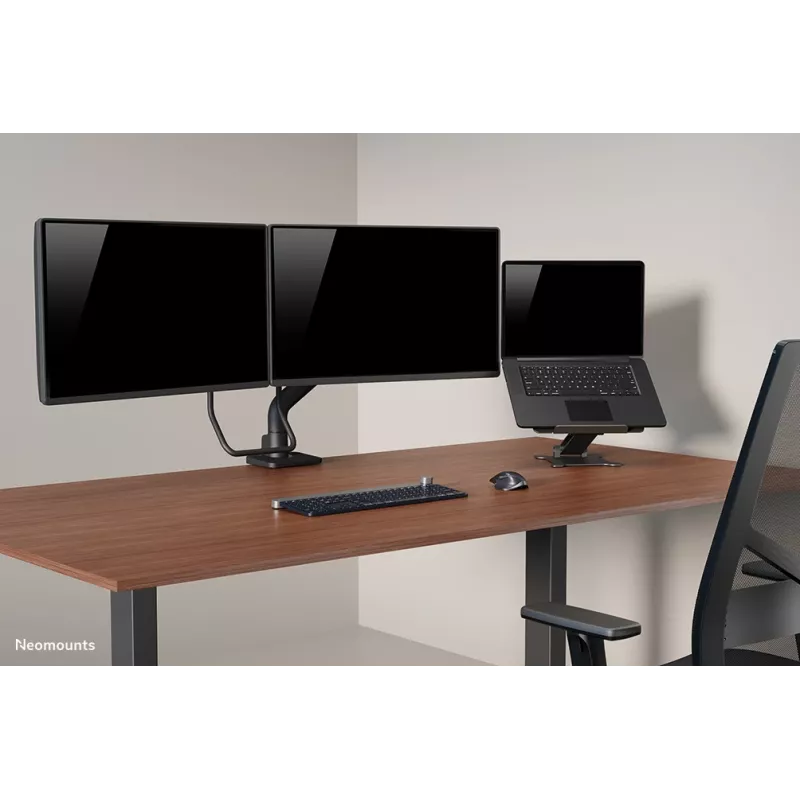 Neomounts DS75S-950BL2 Monitorarm 17-32 Zoll - Gasfeder - Topfix - 180°-Stopp