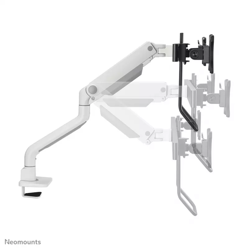 Neomounts DS75S-950WH2 Monitorarm 17-32 Zoll - Gasfeder - Topfix - 180°-Stopp