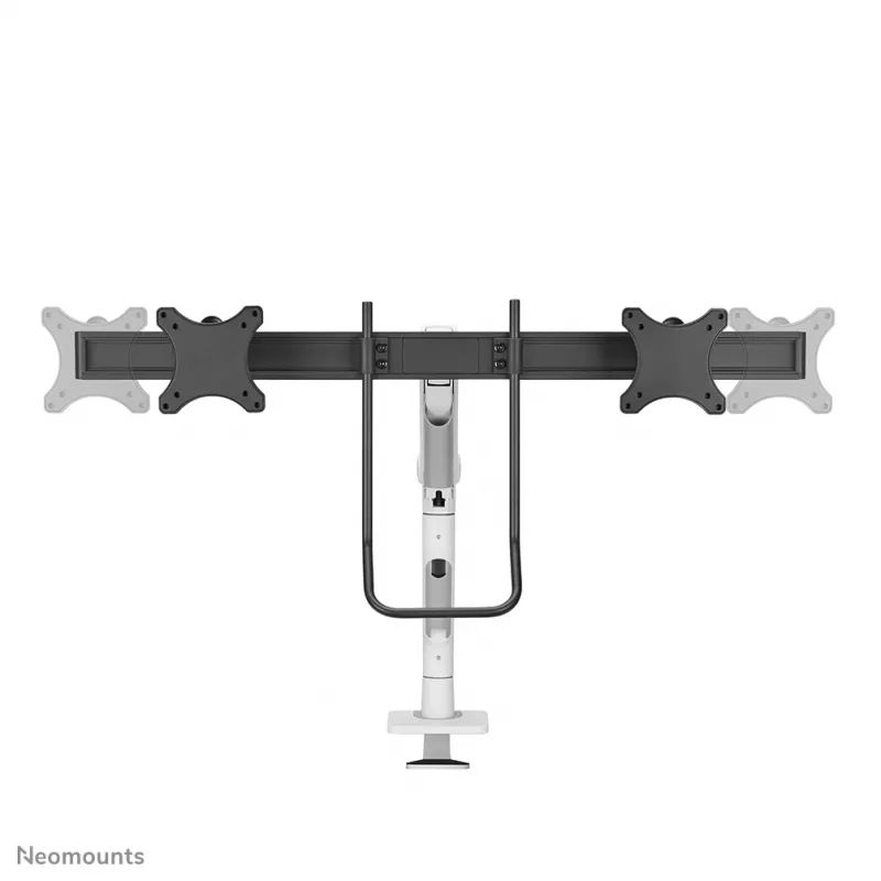 Neomounts DS75S-950WH2 Monitorarm 17-32 Zoll - Gasfeder - Topfix - 180°-Stopp