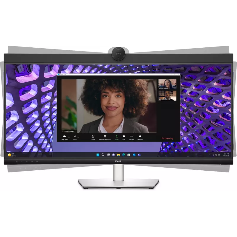 DELL P Series P3424WEB Computer-Monitor 86,7 cm (34,1 Zoll) 3440 x 1440 Pixel 4K Ultra HD LCD Schwarz