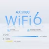 TP-Link 4G+ AX3000 Whole Home Mesh WiFi 6 Gateway, Weiß, Intern, Mesh router, ≤20 dBm (2,4 GHz); ≤23 dBm (5 GHz), Dualband (2,4 GHz / 5 GHz), Wi-Fi 6 (802.11ax)