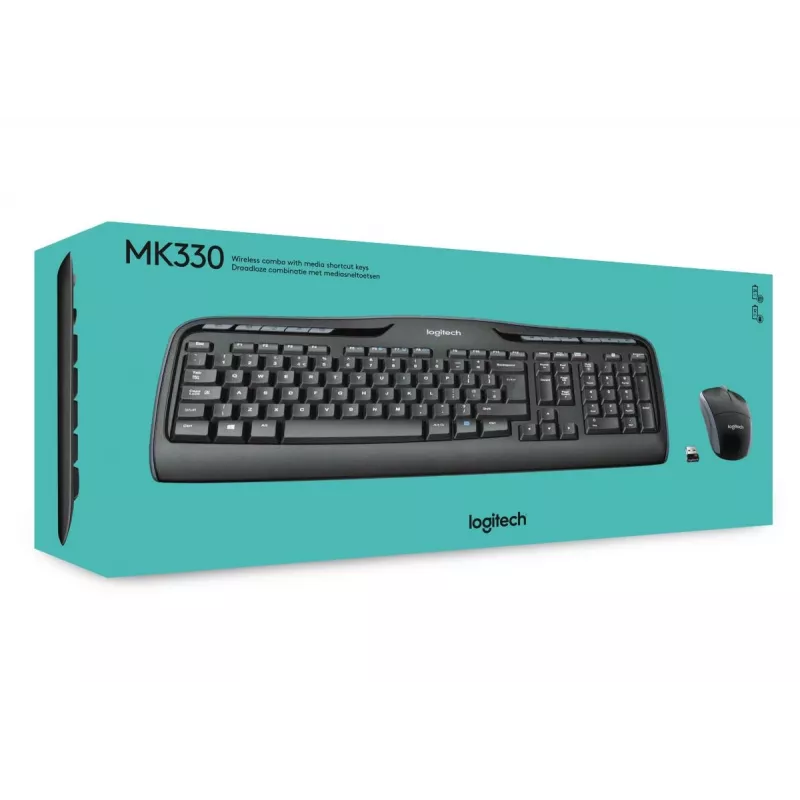 LOGITECH Wireless Combo Mk330 - Qwerty International Nsea