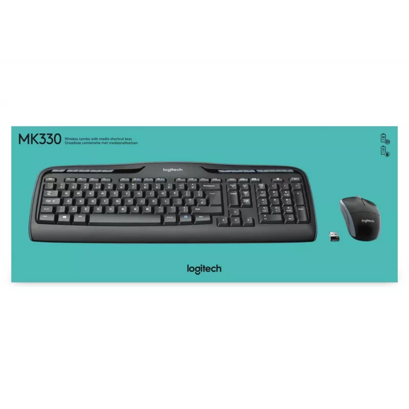 LOGITECH Wireless Combo Mk330 - Qwerty International Nsea