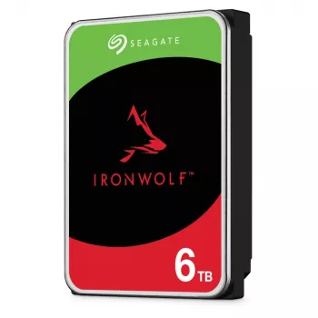 Seagate IronWolf ST6000VN006 interne Festplatte 6 TB 5400 RPM 256 MB 3,5 Zoll Serial ATA III