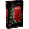Bauset LEGO Rote Londoner Telefonzelle 21347 – modulares Sammelset, 1460 Teile, 18+