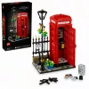 Bauset LEGO Rote Londoner Telefonzelle 21347 – modulares Sammelset, 1460 Teile, 18+