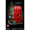 Bauset LEGO Rote Londoner Telefonzelle 21347 – modulares Sammelset, 1460 Teile, 18+