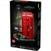 Bauset LEGO Rote Londoner Telefonzelle 21347 – modulares Sammelset, 1460 Teile, 18+