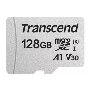 TRANSCEND Micro-SDXC-Karte 300S 128GB UHS-I U3 ohne Adapter
