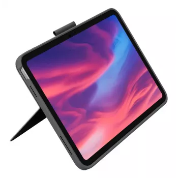 LOGITECH Combo Touch for iPad (10th gen) - Oxford Grau - German Qwertz