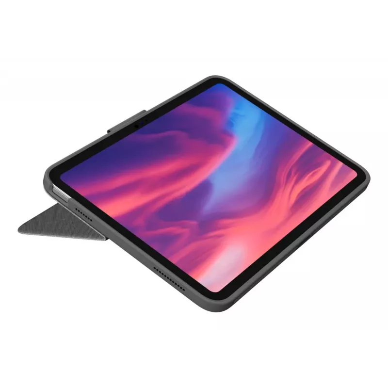 LOGITECH Combo Touch for iPad (10th gen) - Oxford Grau - German Qwertz