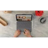 LOGITECH Combo Touch for iPad (10th gen) - Oxford Grau - German Qwertz