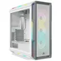 CORSAIR Mid-Tower ATX PC-Gehäuse - iCUE 5000T - RGB Temperglas - Weiß