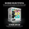 CORSAIR Mid-Tower ATX PC-Gehäuse - iCUE 5000T - RGB Temperglas - Weiß