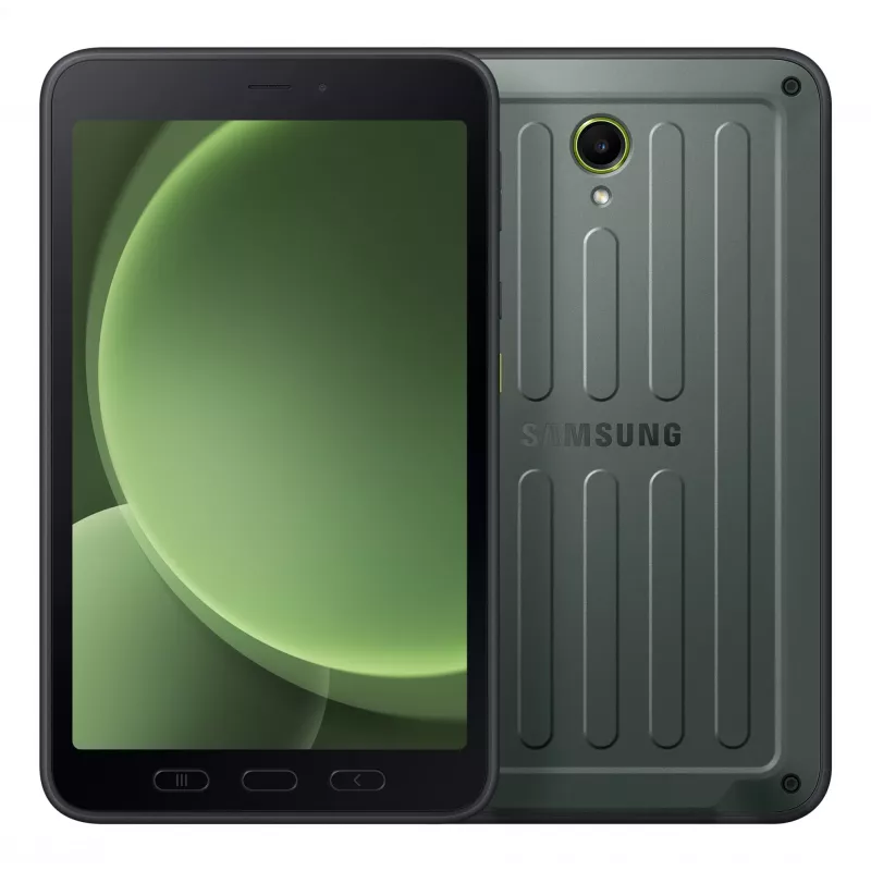 Samsung Galaxy Tab Active5 Enterprise Edition 5G Samsung Exynos LTE-TDD & LTE-FDD 128 GB 20,3 cm (8 Zoll) 6 GB Wi-Fi 6 (802.11ax) Android 14 Grün