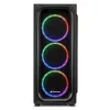 PC-Gehäuse Sharkoon TK5M RGB ATX Desktop Schwarz