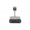 DIGITUS ASSMANN DisplayPort-Adapterkabel, DP - DVI (24+5) M/F, 15cm mit Verriegelung, DP 1.2 kompatibel, CE schwarz