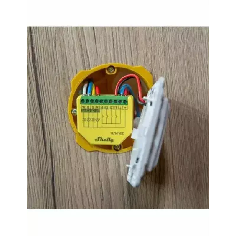 Shelly Plus RGBW PM Wireless Smart Light Grün Gelb