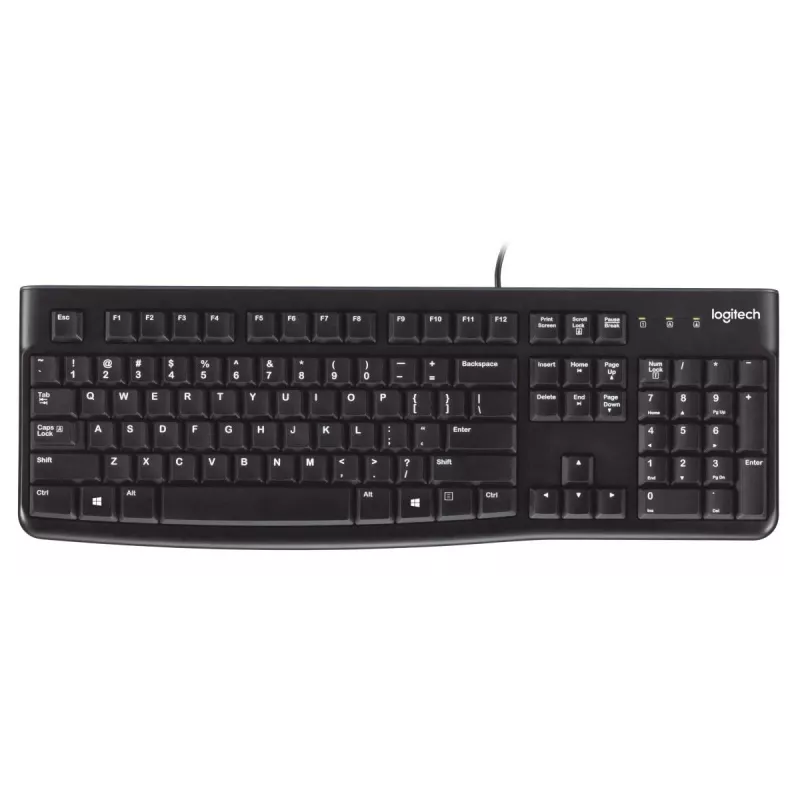 LOGITECH Tastatur K120 - Qwerty US/Int'l