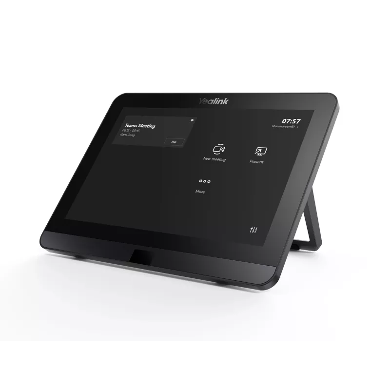Yealink MTouch E2, Yealink, Schwarz, Grau, 20,3 cm (8 Zoll), 1280 x 800 Pixel, 202 mm, 151 mm
