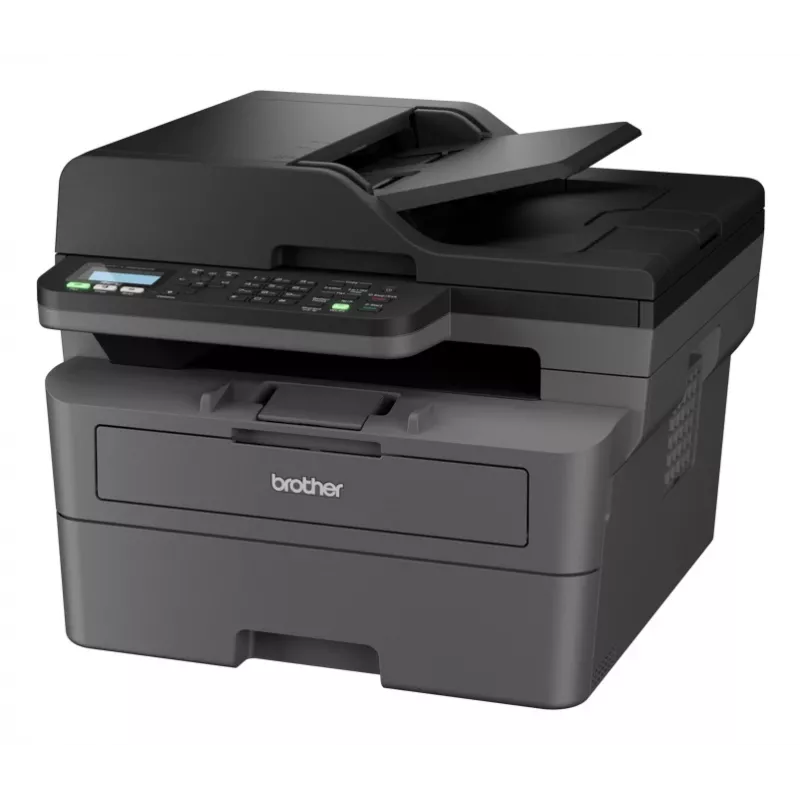 Brother MFC-L2800DW kabelloser All-in-One-S/W-Laserdrucker, Laser, S/W-Druck, 1200 x 1200 DPI, A4, Direktdruck, Schwarz