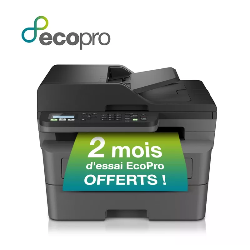 Brother MFC-L2800DW kabelloser All-in-One-S/W-Laserdrucker, Laser, S/W-Druck, 1200 x 1200 DPI, A4, Direktdruck, Schwarz