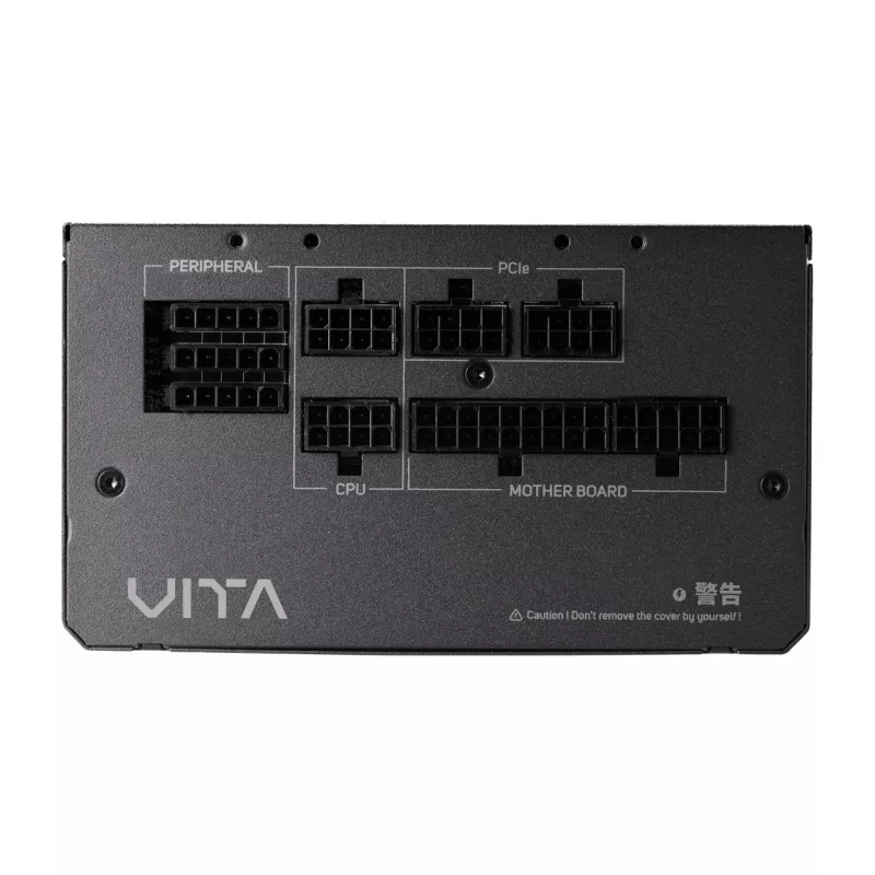 FSP VITA GM 850W Netzteil ATX ATX3.1 Schwarz, 850 W, 100 - 240 V, 50/60 Hz, 11-5.5 A, Active, 100 W