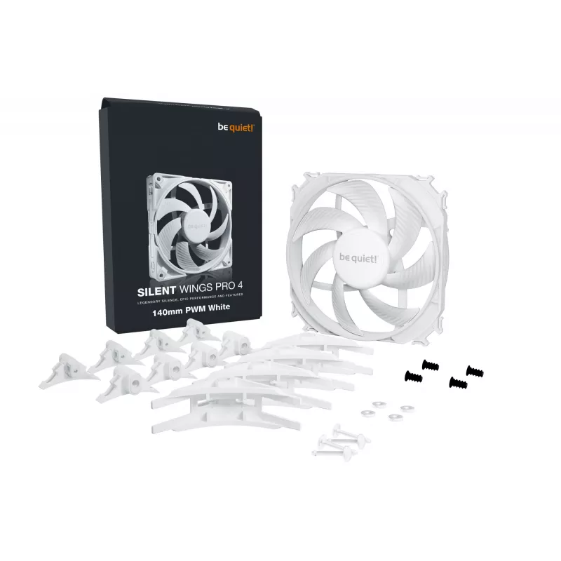 be quiet! BL119 Computerkühlsystem Gehäuselüfter 14 cm Weiß 1 Stk.