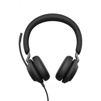 Jabra Evolve2 40 SE USB-C, UC Stereo, Kabelgebunden, Telefonate/Musik, 20 - 20000 Hz, 188 g, Headset, Schwarz