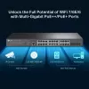 TP-Link Omada 24-Port 2.5GBASE-T und 4-Port 10GE SFP+ L2+ Managed Switch mit 16-Port PoE+ & 8-Port PoE++