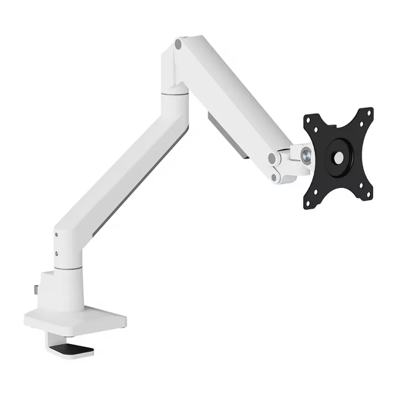 Neomounts DS70-250WH1 Monitorarm 17-35 Zoll - Gasfeder - Tischklemme/Tischdurchführung - 180°-Stopp