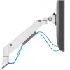 Neomounts DS70-250WH1 Monitorarm 17-35 Zoll - Gasfeder - Tischklemme/Tischdurchführung - 180°-Stopp