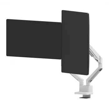 Neomounts DS70-250WH2 Monitorhalterung 17-32 Zoll - Gasdruckfeder - Topfix - 180°-Stopp