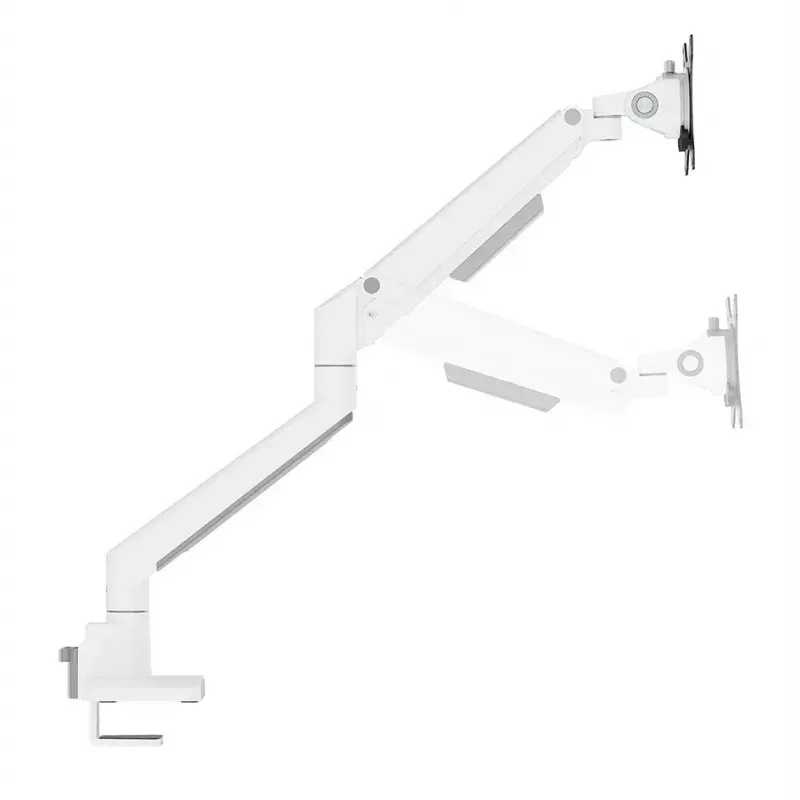 Neomounts DS70-250WH2 Monitorhalterung 17-32 Zoll - Gasdruckfeder - Topfix - 180°-Stopp