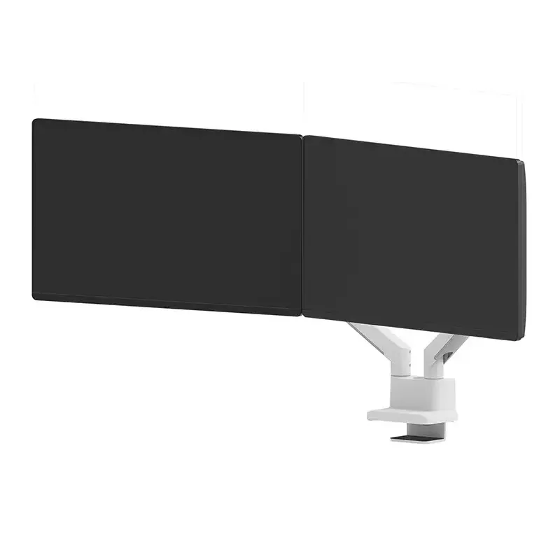 Neomounts DS70-250WH2 Monitorhalterung 17-32 Zoll - Gasdruckfeder - Topfix - 180°-Stopp