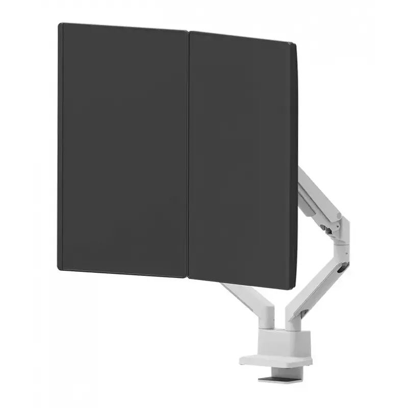 Neomounts DS70-250WH2 Monitorhalterung 17-32 Zoll - Gasdruckfeder - Topfix - 180°-Stopp