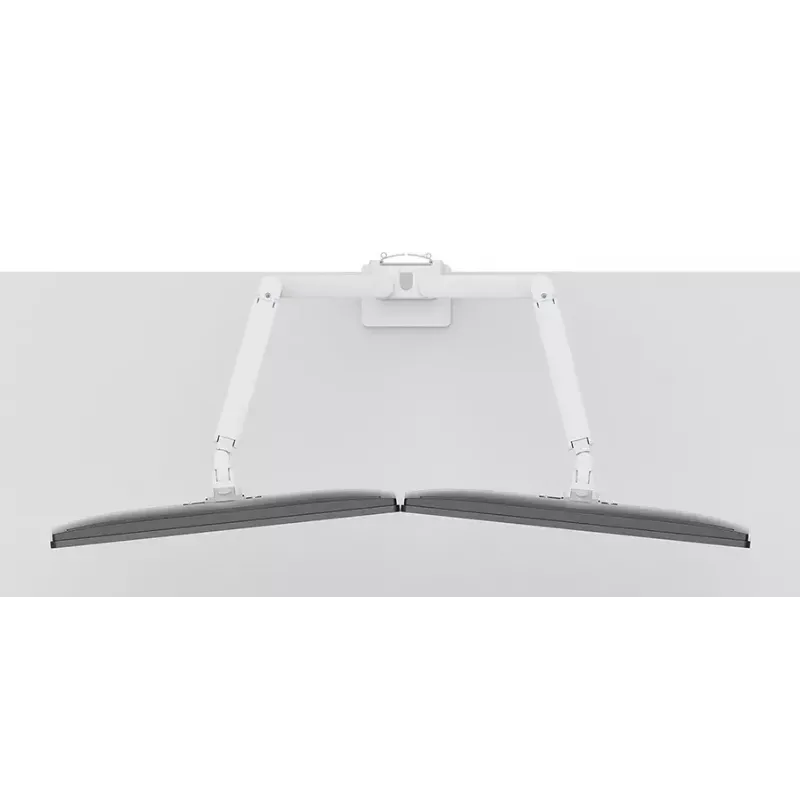 Neomounts DS70-250WH2 Monitorhalterung 17-32 Zoll - Gasdruckfeder - Topfix - 180°-Stopp